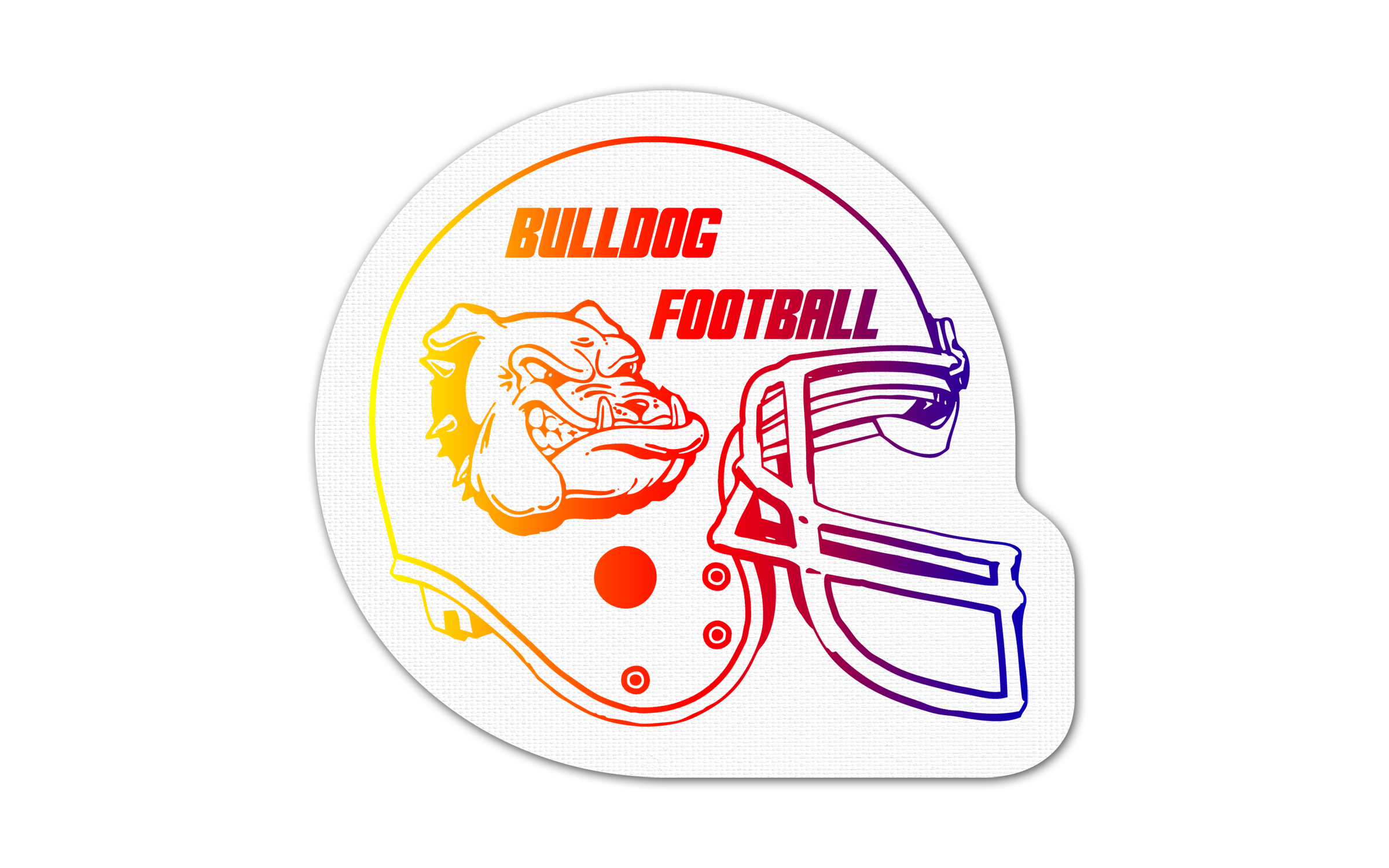 Football Helmet Vinyl Jar Opener 9