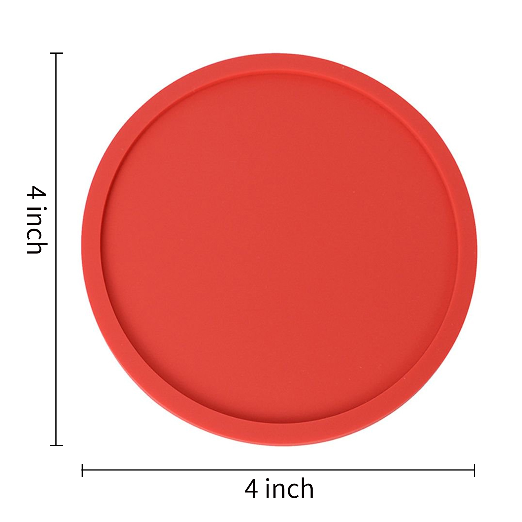 Silicone Non Slip Heat Resistant Coasters 3