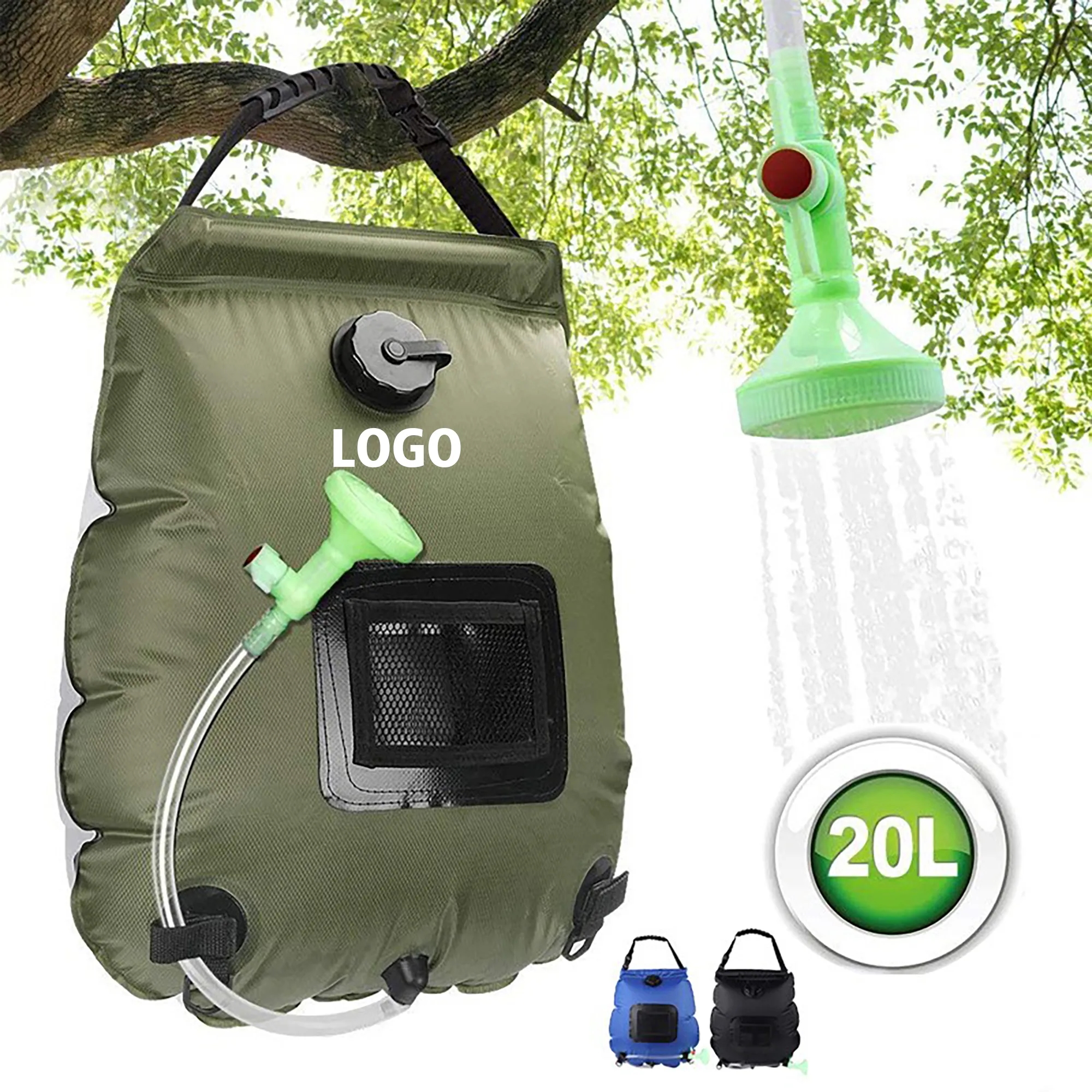 20L Solar Camping Bath Bag 4