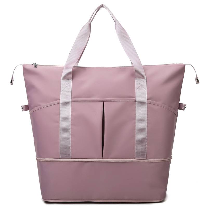 Nylon Dry Wet Separation Sports Foldable Duffel Bag 2