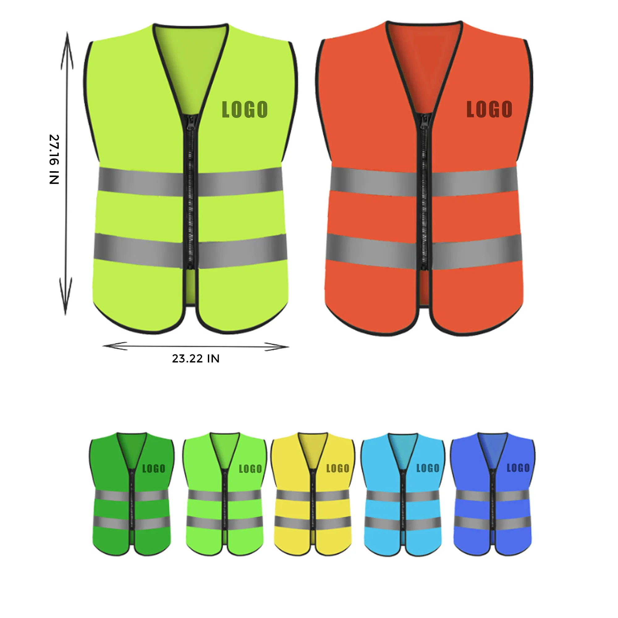 MOQ 10 PCS Secure Safety Vest 2