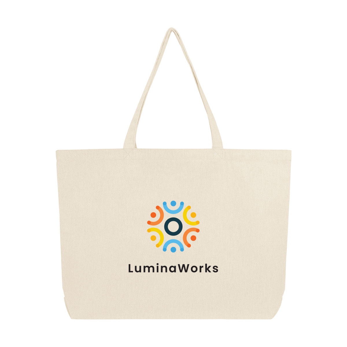 Aware™ 9 Oz. Recycled Cotton Shopper Tote Bag 4