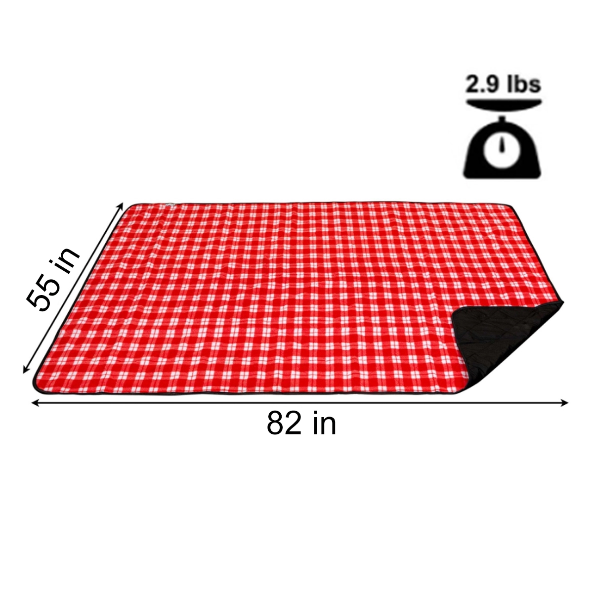 Custom Large Waterproof Warm Comfy Foldable Outdoor Blanket 10