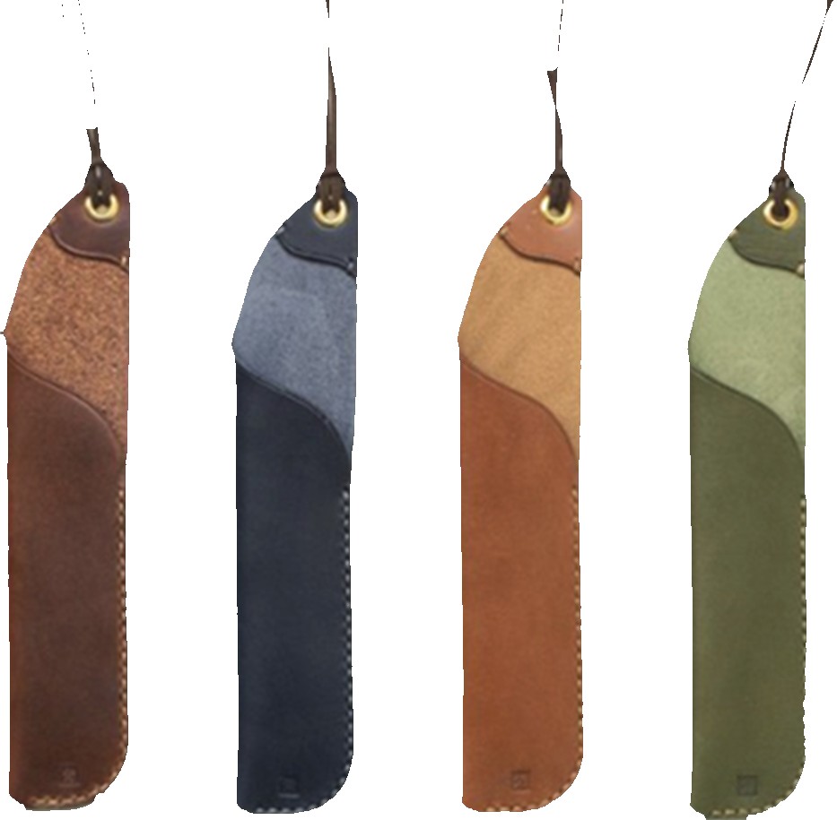 Leather Voice Record Pen Holder With Lanyard 6