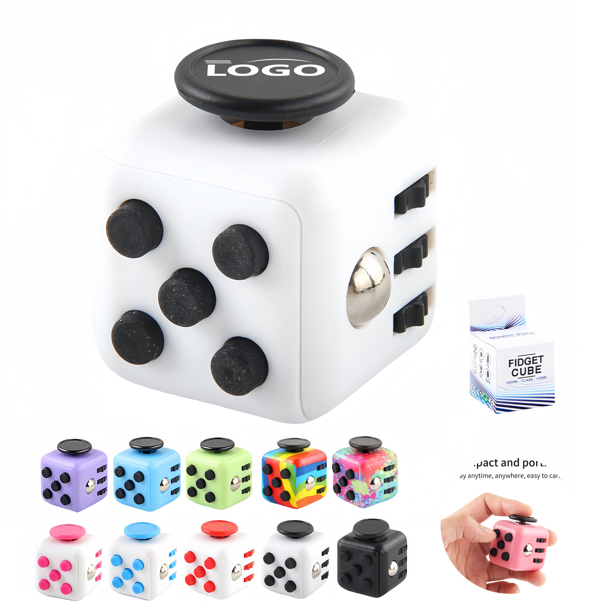 Fidget Cube Set for Stress Relief and Focus 2
