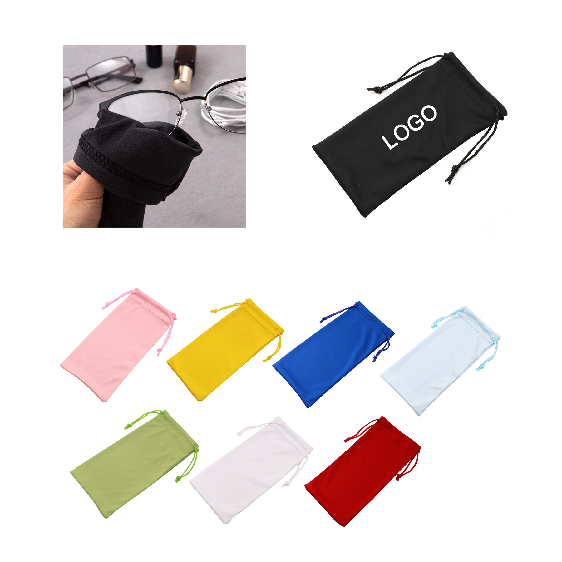 Glasses Pouch With Drawstring 2