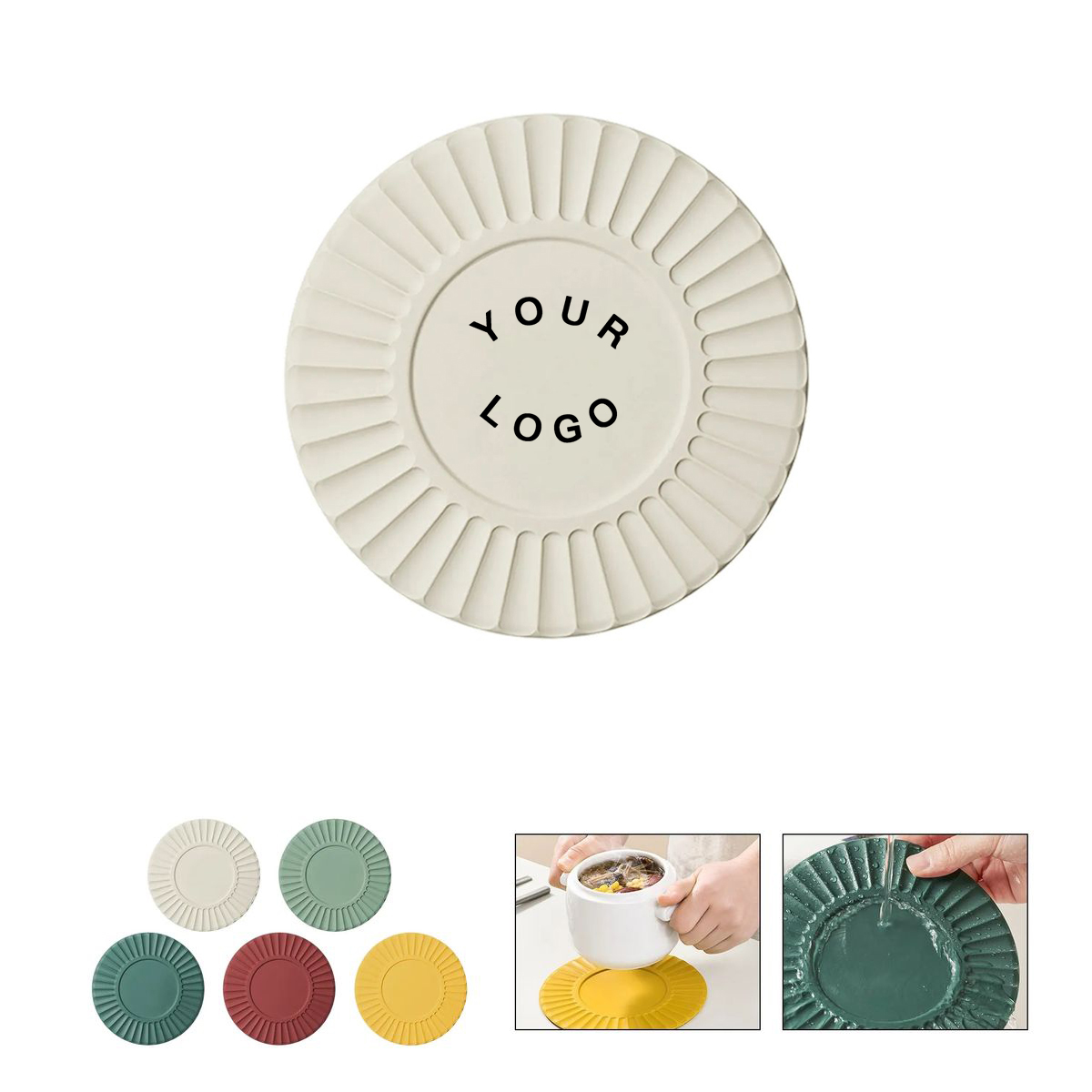 Non Slip Silicone Drink Mat for Tables 1