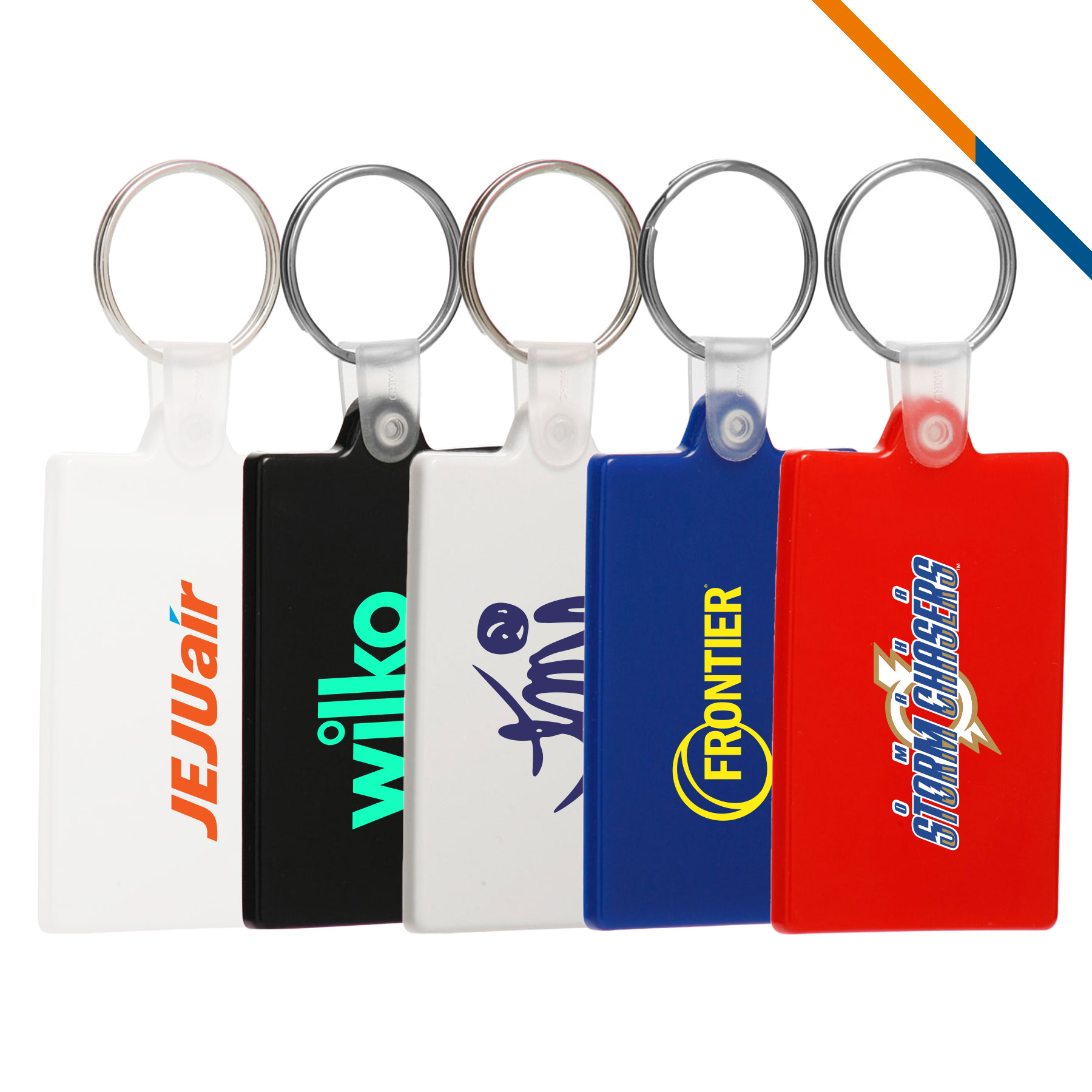 Foten Rectangle Keychain 6
