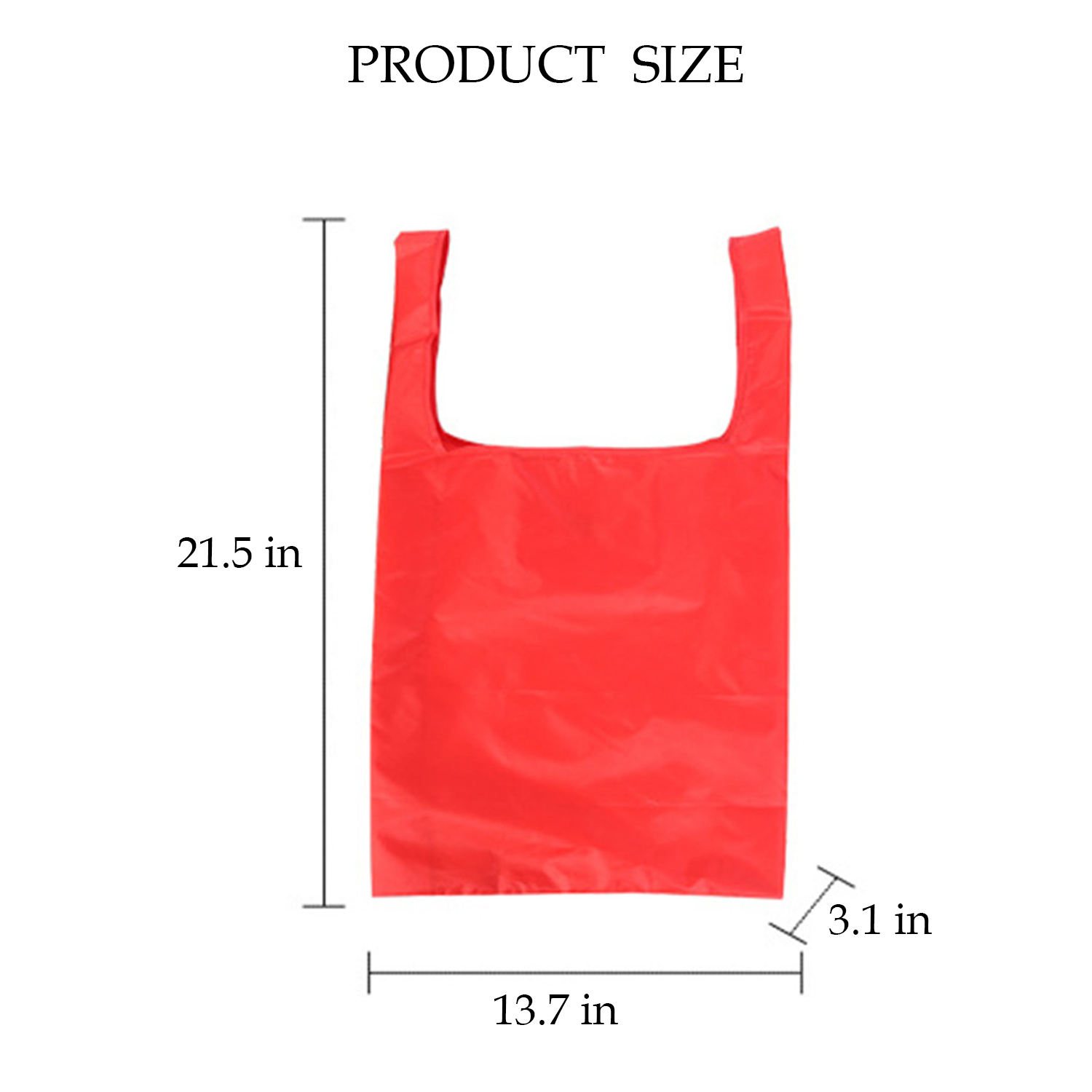 Colorful Folding Reusable Grocery Bags 2
