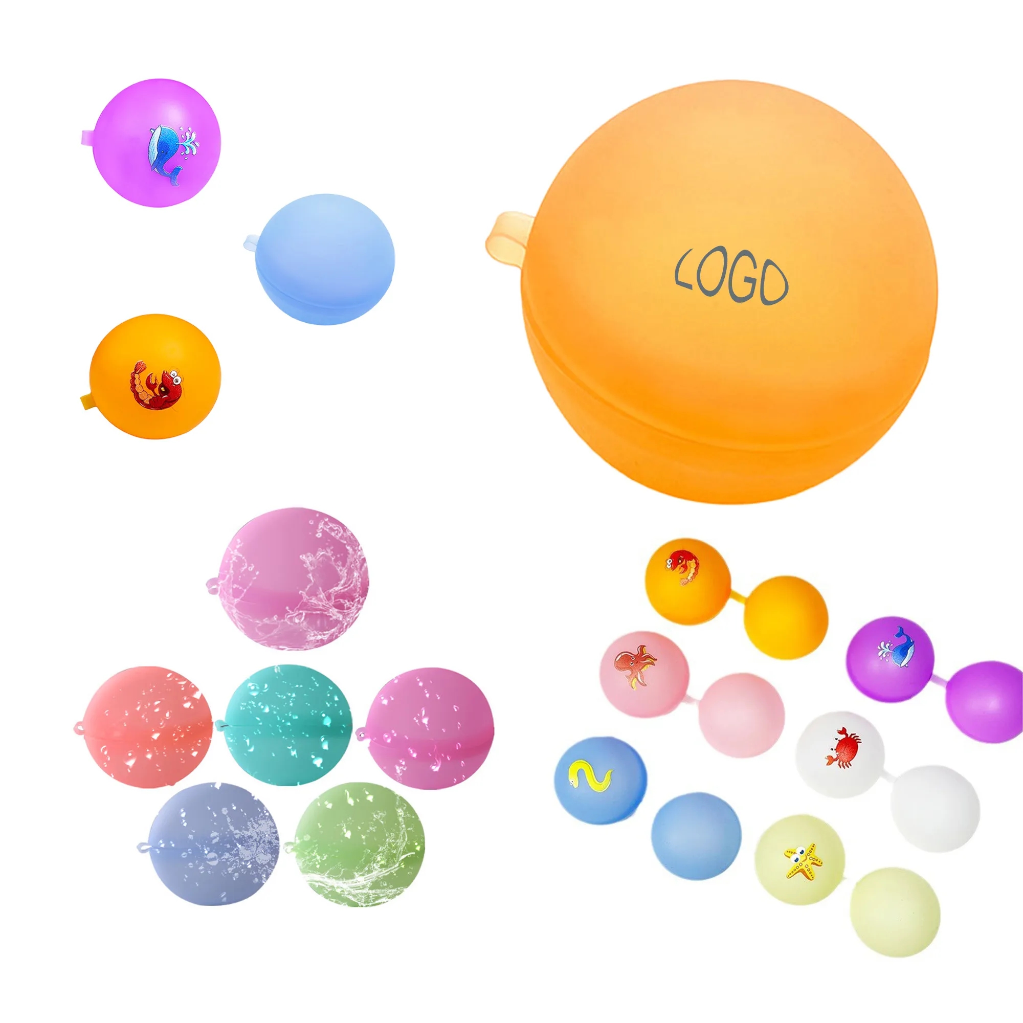 Colorful Silicone Water Ball 3