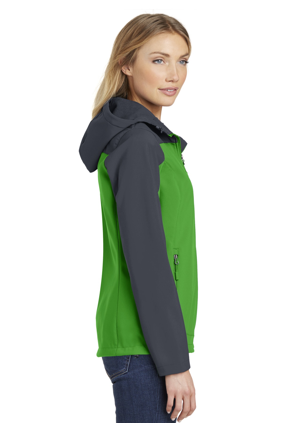 Port Authority Women's Hooded Core Soft Shell Jacket. L335 29