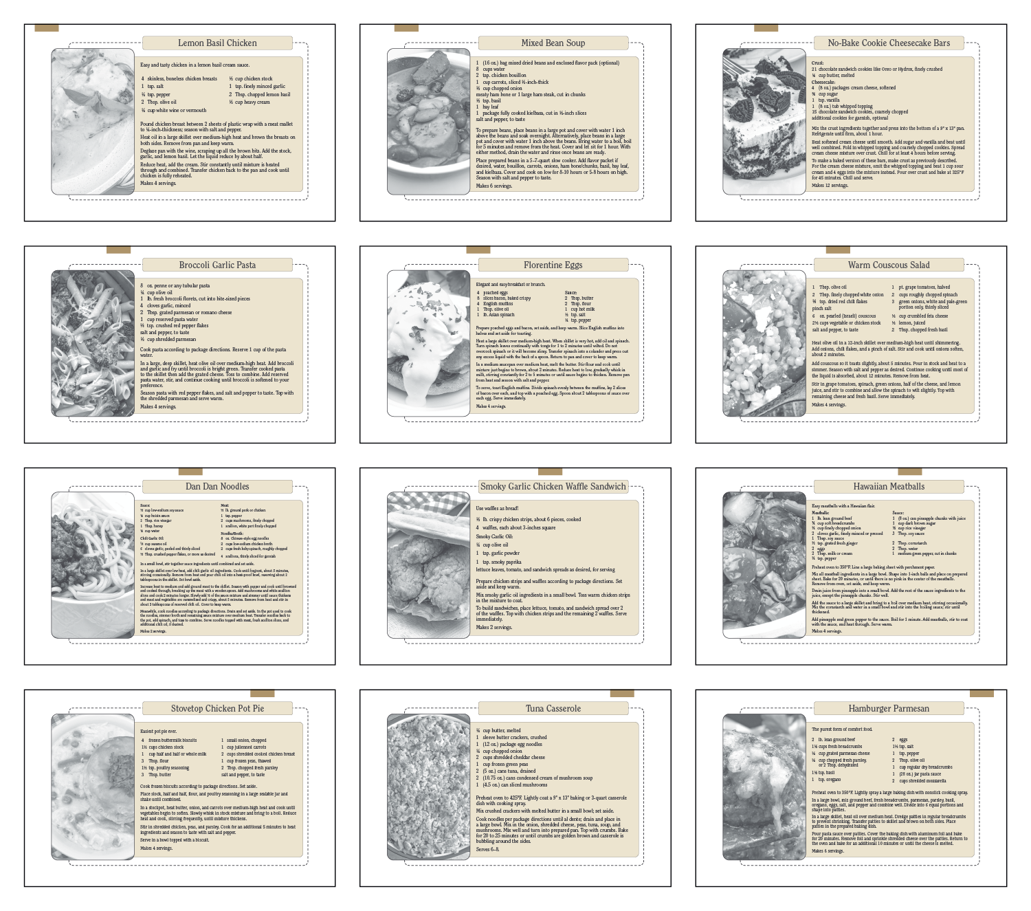 Triumph® Calendars Recipe Pocket Calendar 69