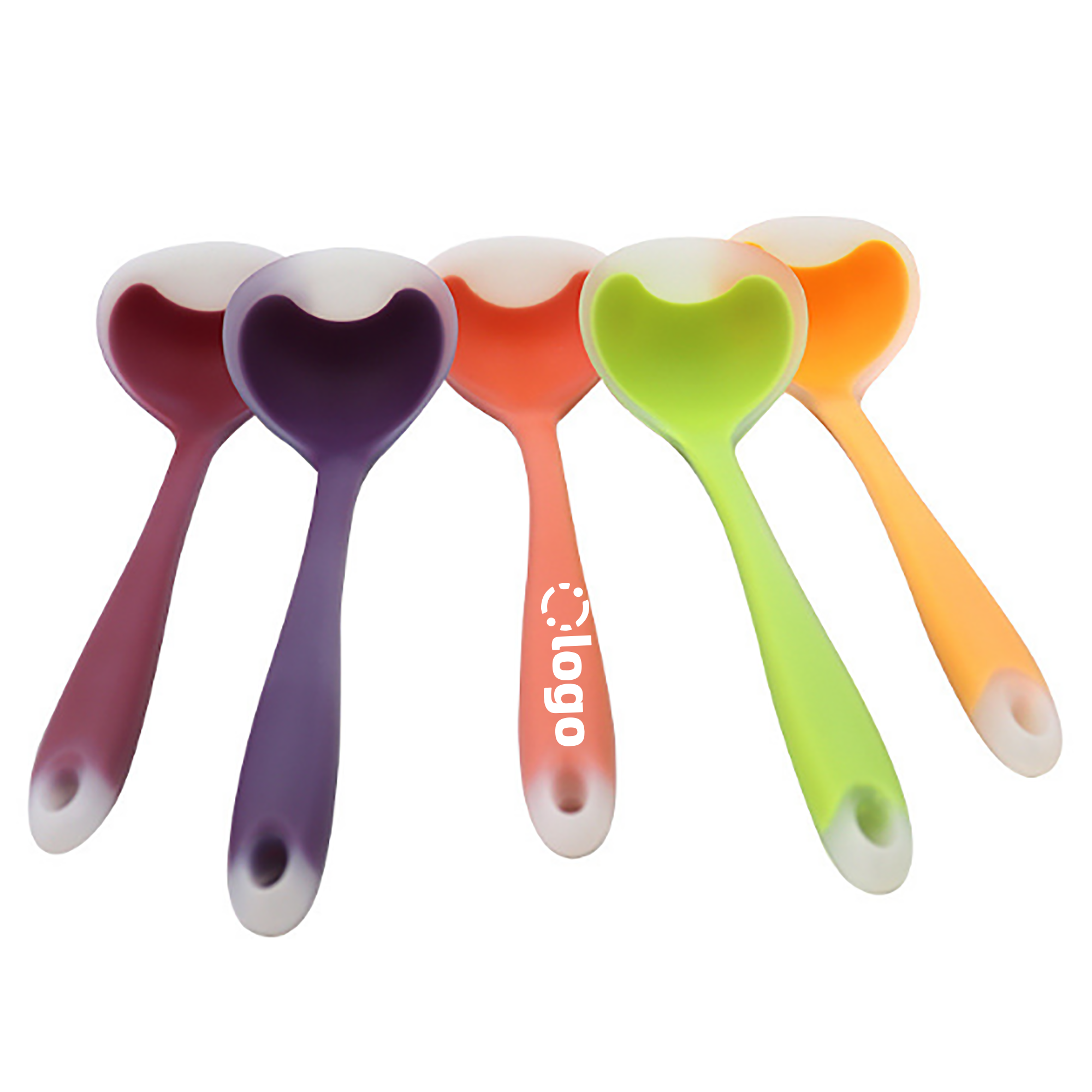 Household Silicone Soup Spoon 3