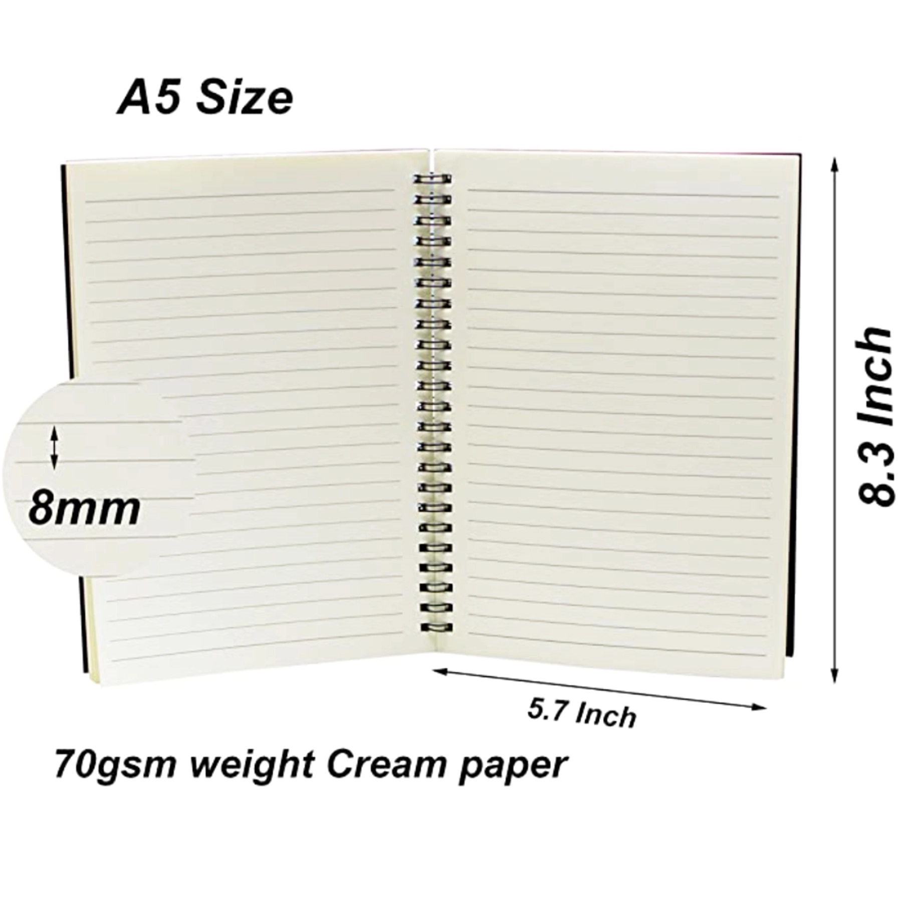 Spiral Kraft Cover Journal 3