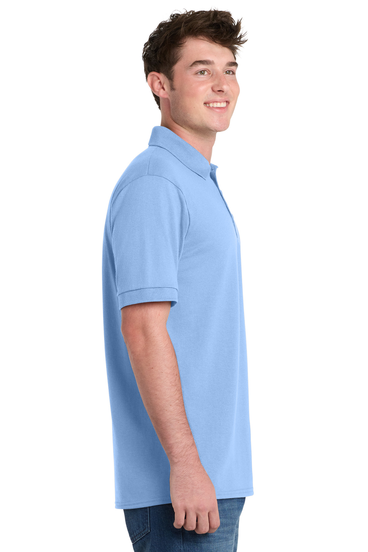 Port & Co Core Blend Jersey Knit Polo. KP55 64