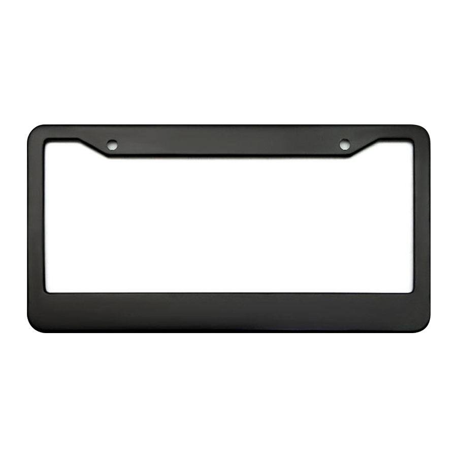 Stainless Steel License Plate Frame - Custom Shape Available 4