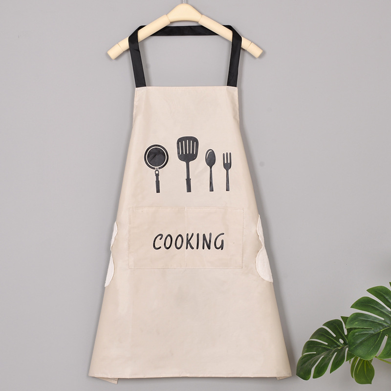 Household Waterproof Oil Apron 7