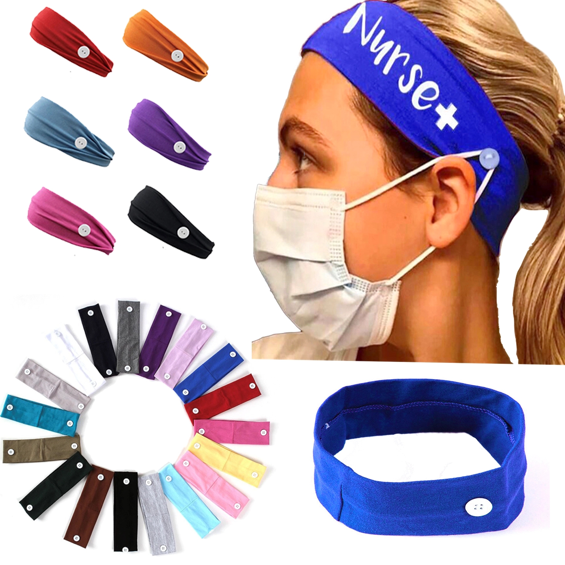 Fastened Headband For Masks 3