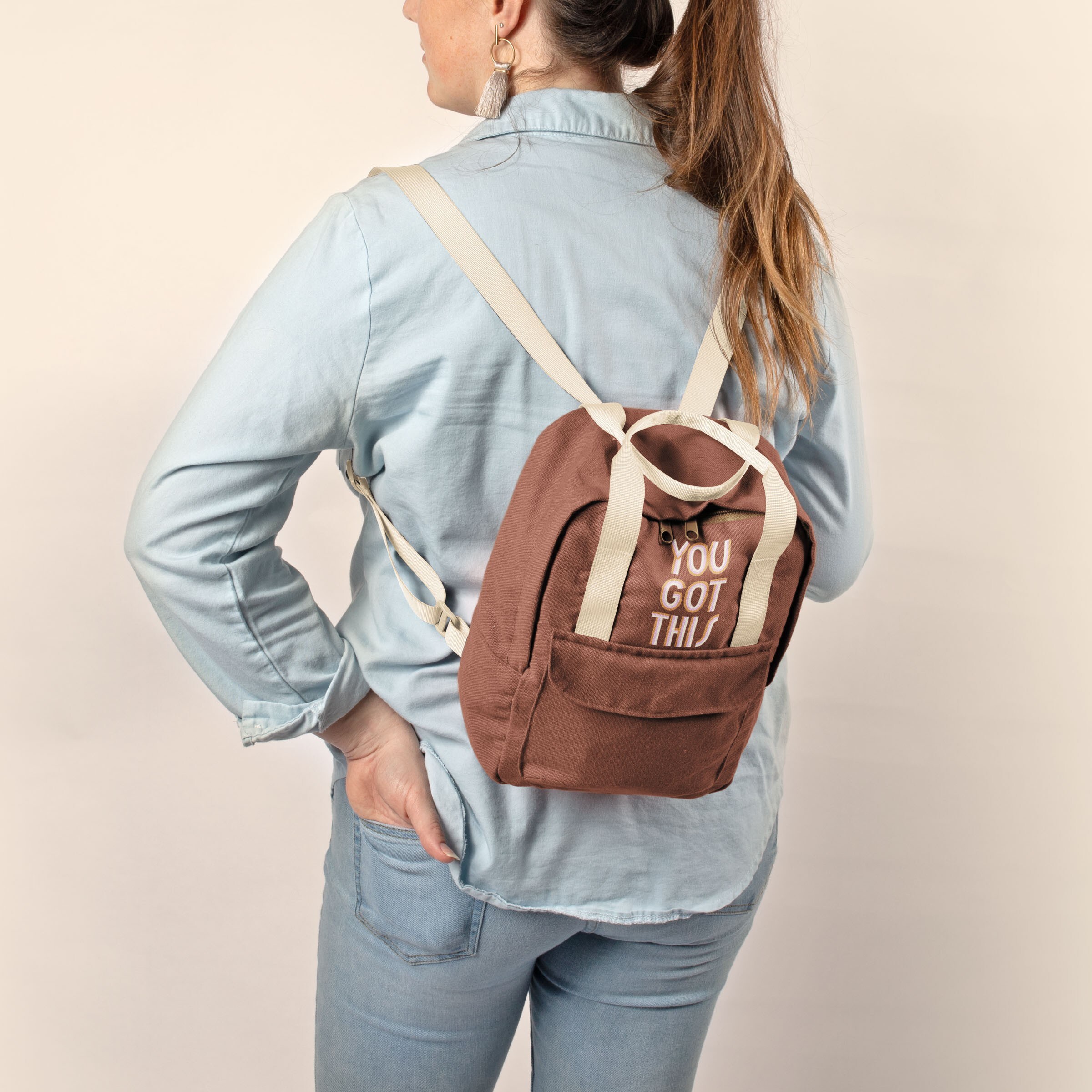 MINI EVERYDAY BACKPACK - COLORED CANVAS