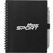 FSC® Recycled 5.5” x 7” Spiral Notebook w/ RPET Pe 159