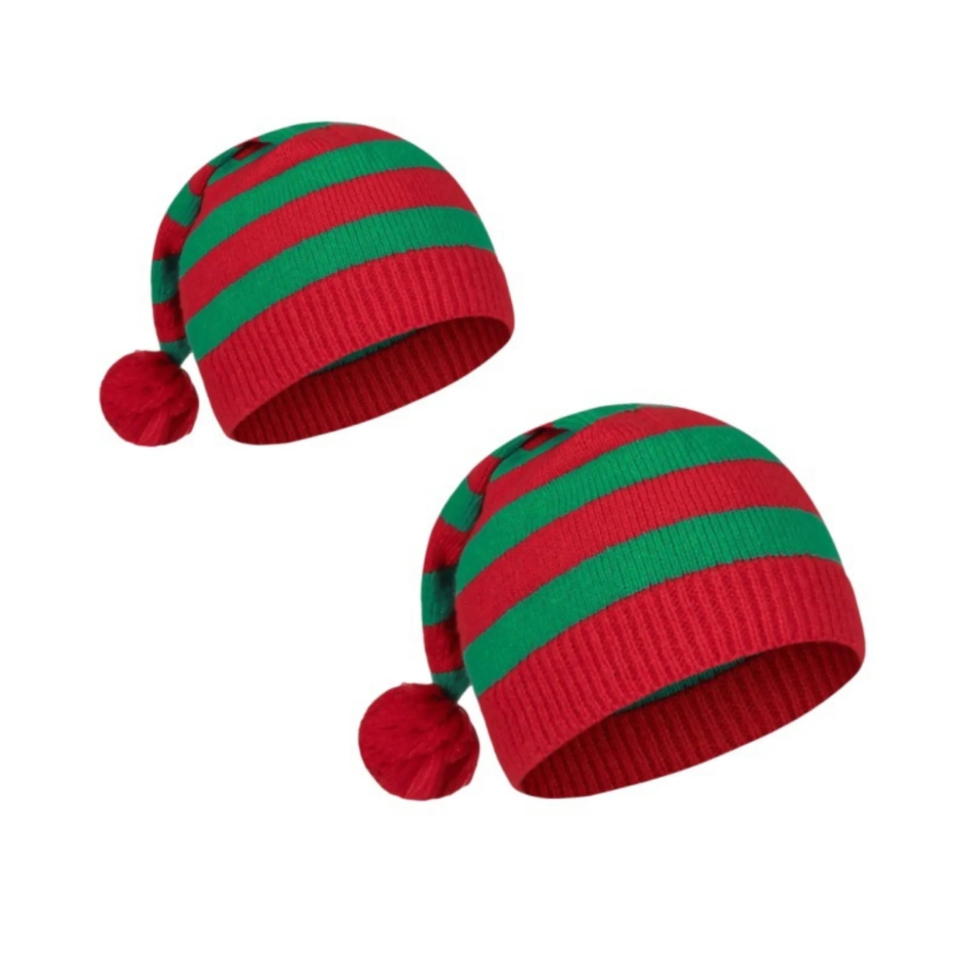 Christmas Beanie Knit Hat Holiday Hat 10