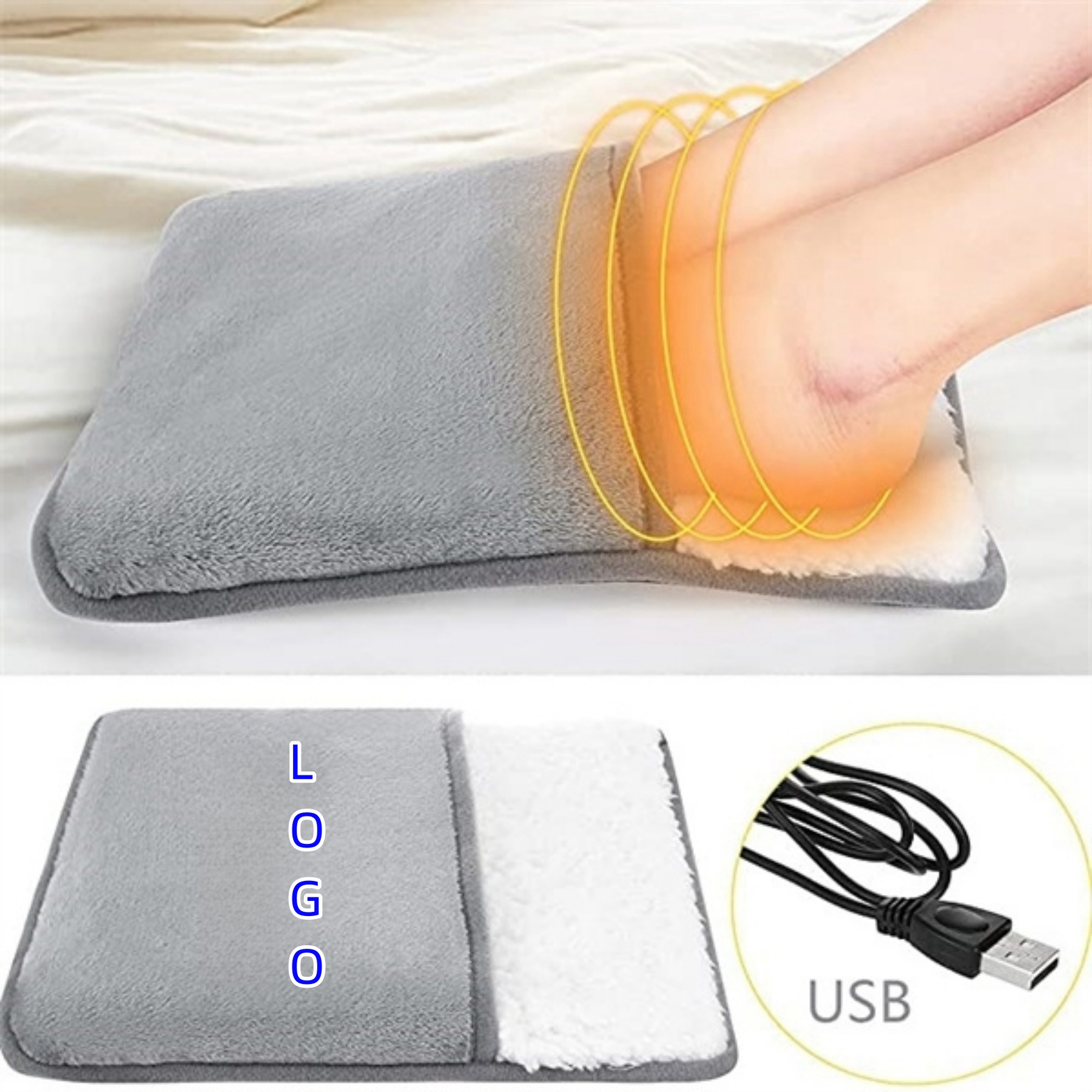 USB warmer foot Heateing pad 2