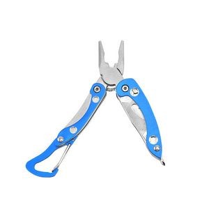 Versatile Stainless Steel Multi Tool With Carabiner Clip 12