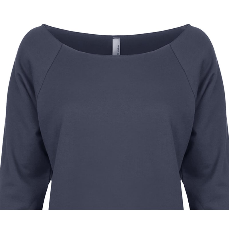Next Level Apparel Ladies' French Terry 3/4-Sleeve Raglan 55