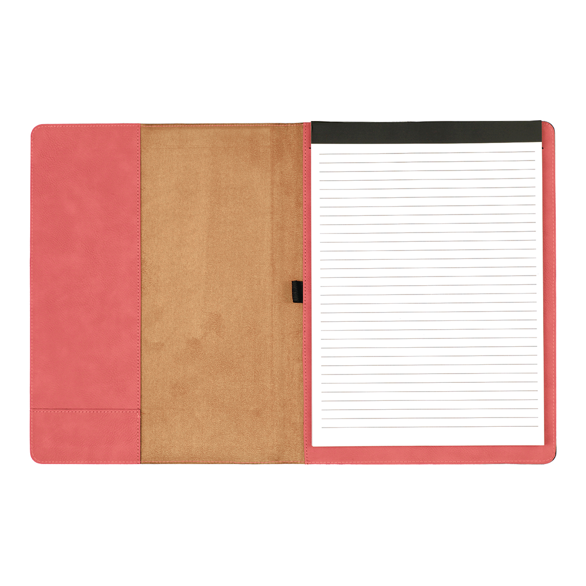 9" x 12" Leatherette Pink Portfolio 6