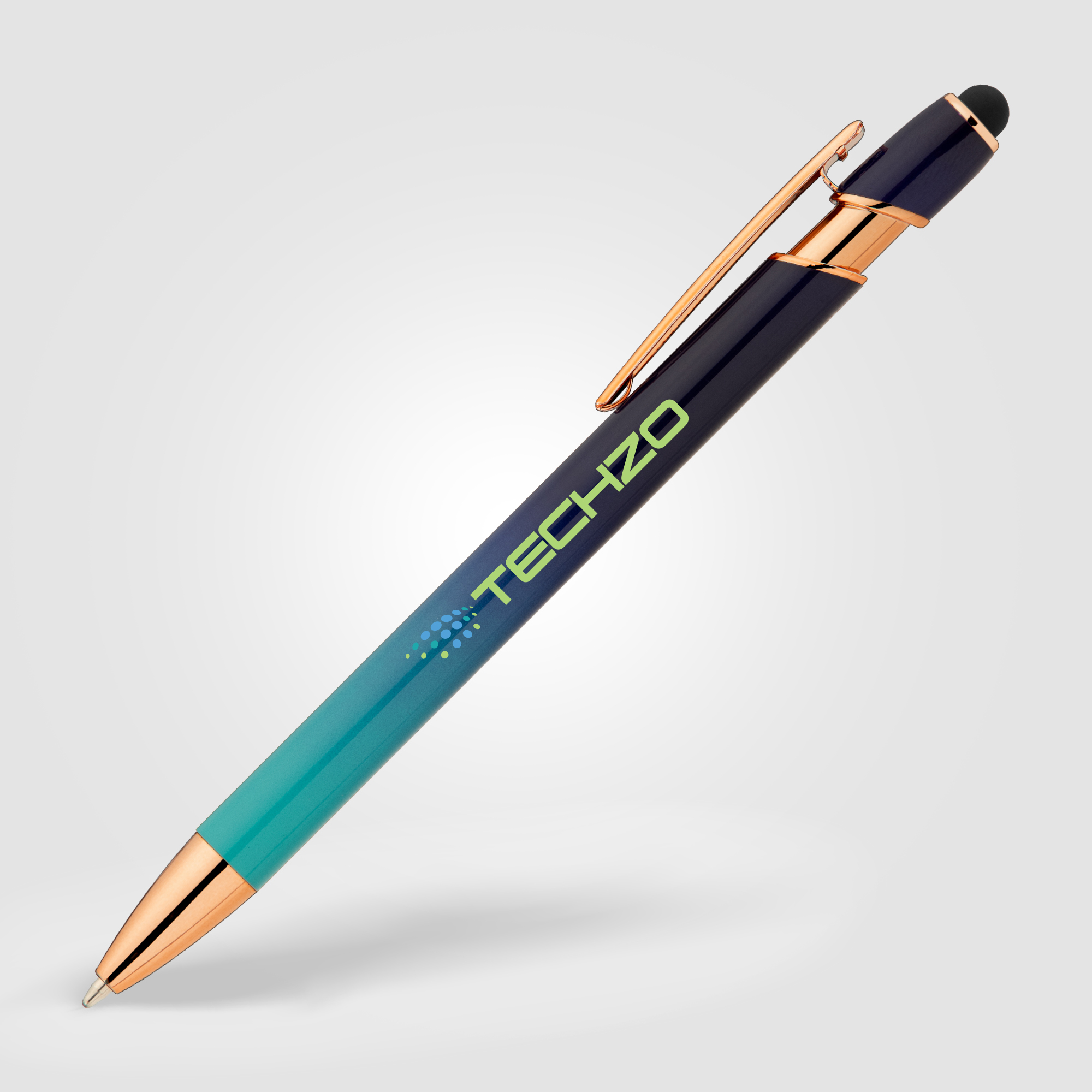 Ellipse Ombre Rose Gold Stylus Pen 11