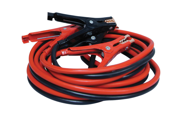 8 Gauge Booster Cables w/ Instruction (12') 2