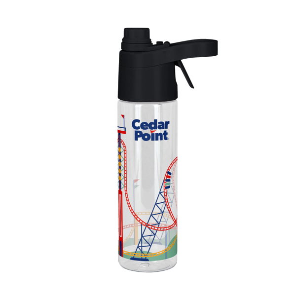 Spritzer 20 oz rPET Spray Water Bottle 19