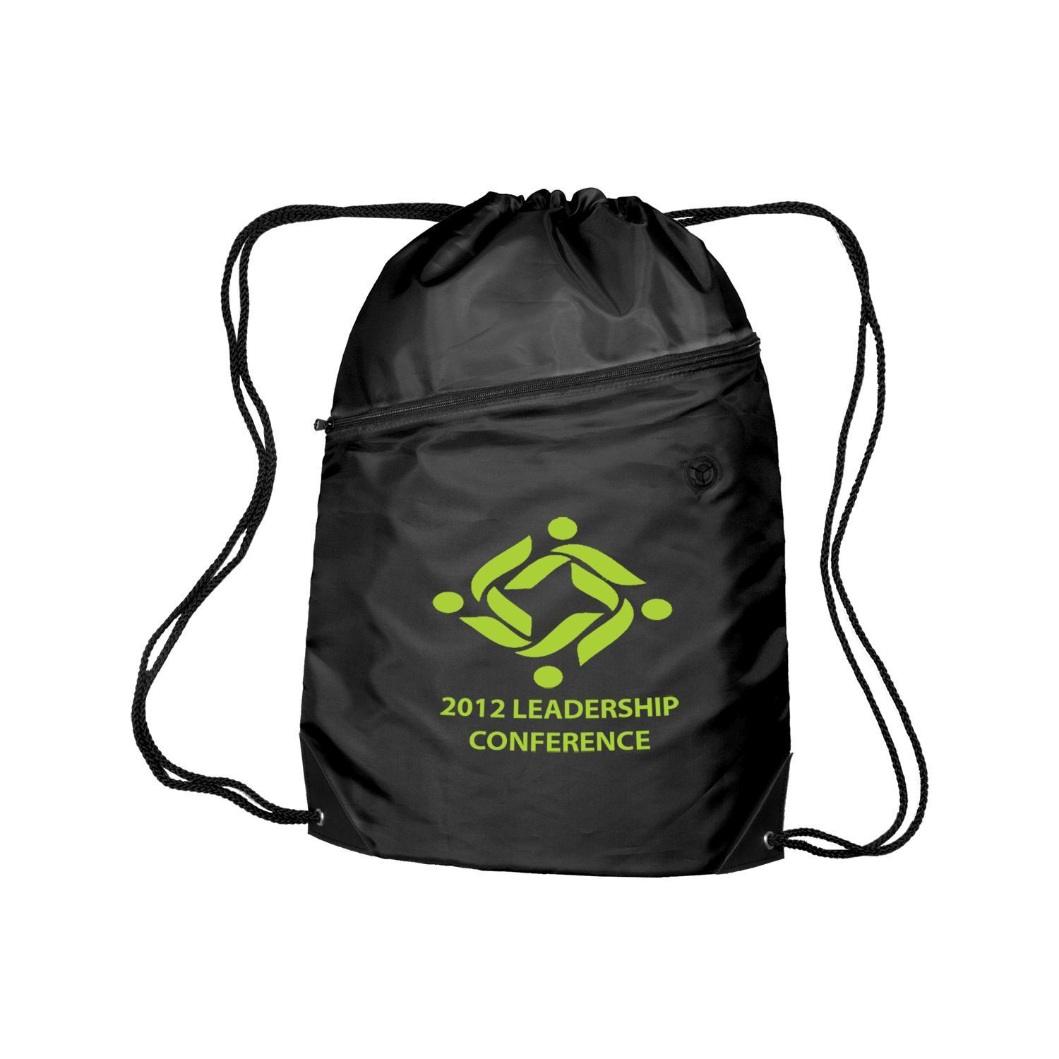 Zippered Sling Bag W/Grommet 4