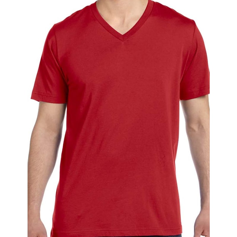 Bella Unisex Jersey Short-Sleeve V-Neck T-Shirt 14