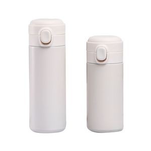 320ml Stainless Steel Cup with Double Wall Insulation Push Flip Lid 17