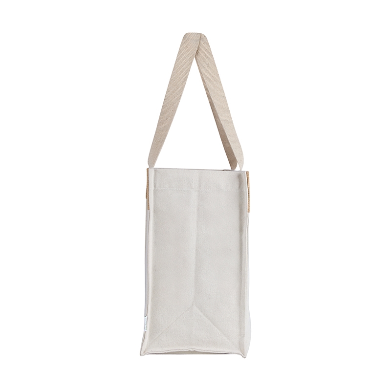 Sophia Canvas Tote With Jute Trim 2