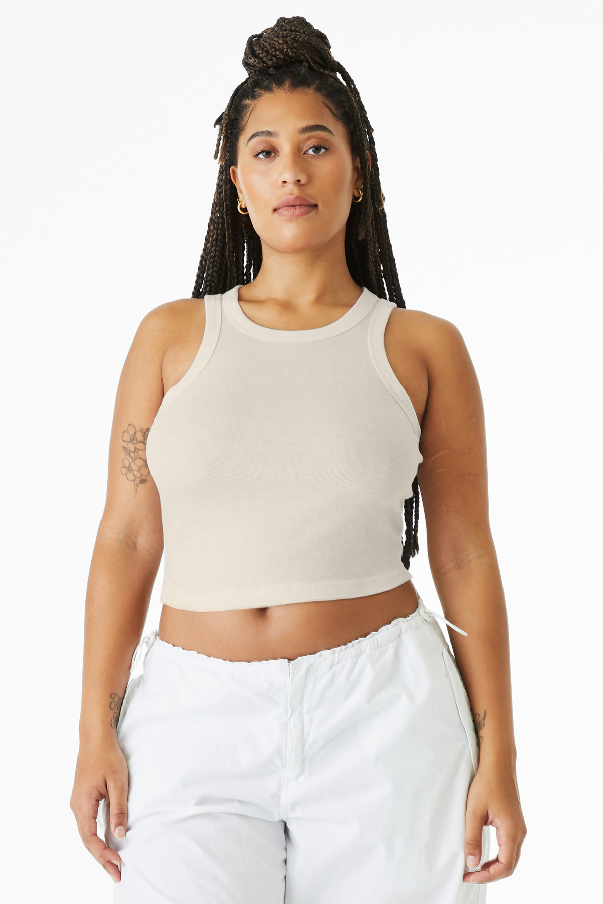 BELLA+CANVAS Women's Micro Rib Racer Tank BC1019 9
