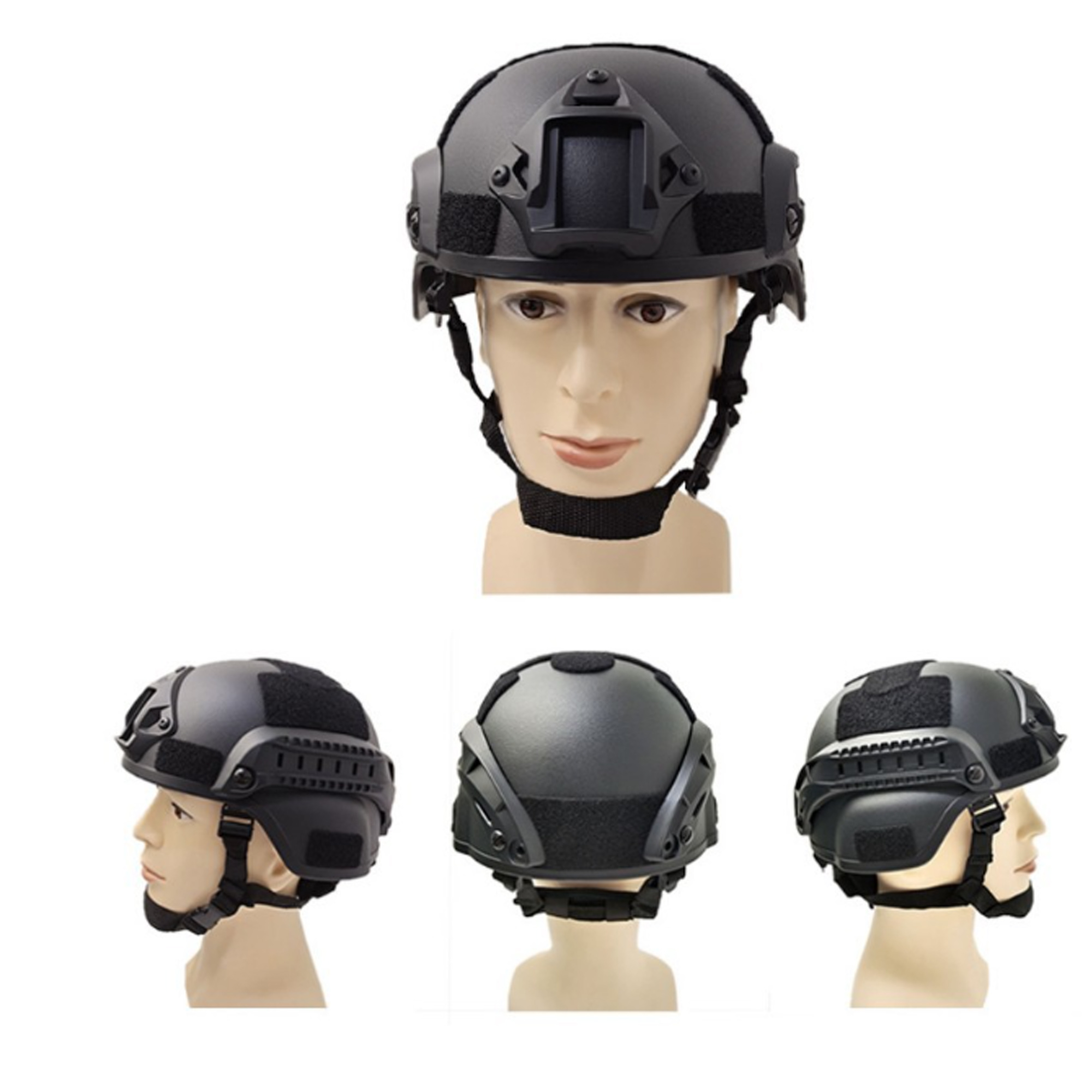 Versatile ABS Tactical Helmet for Cycling and Gaming 1