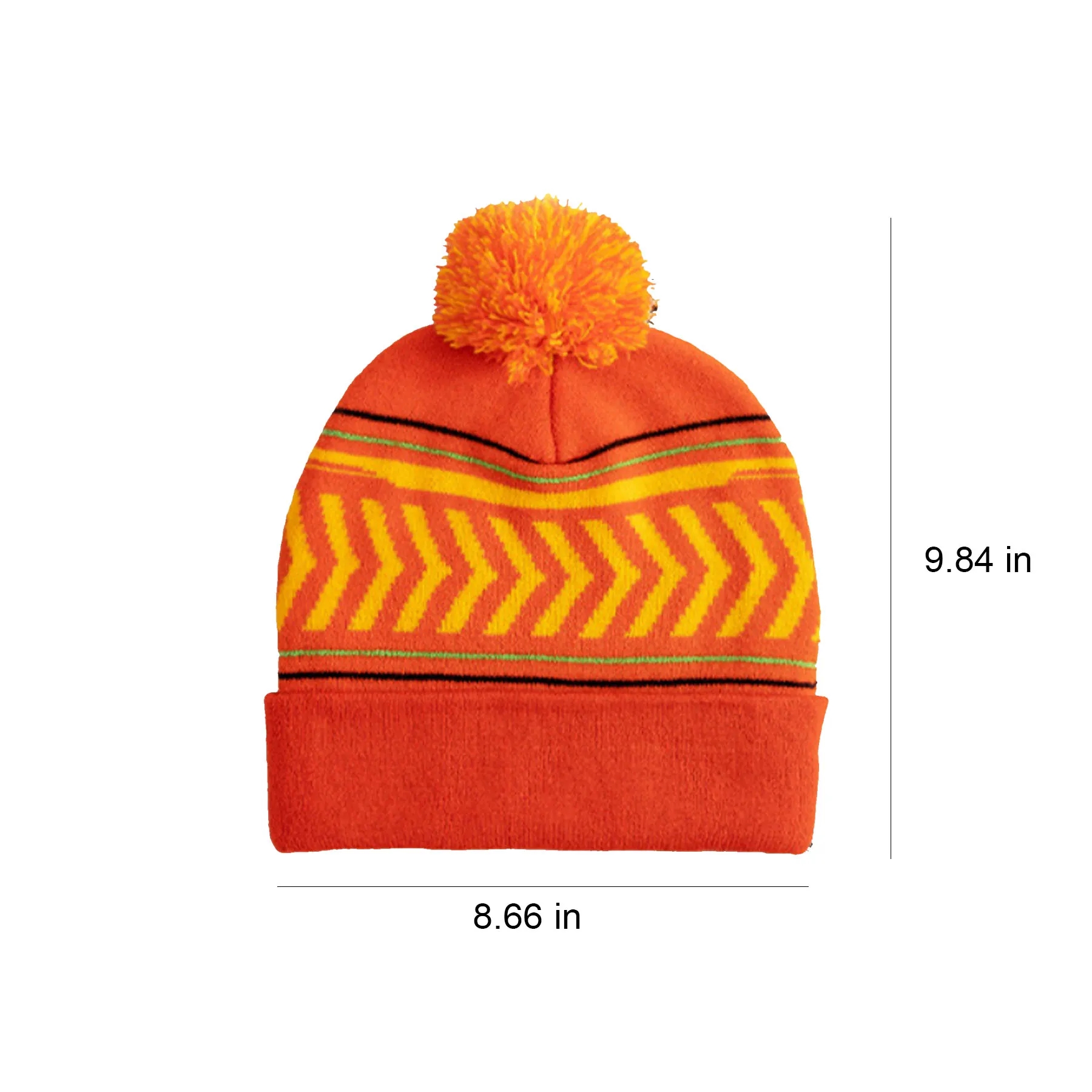 Colorful Autumn-Winter Acrylic Knit Beanie 4