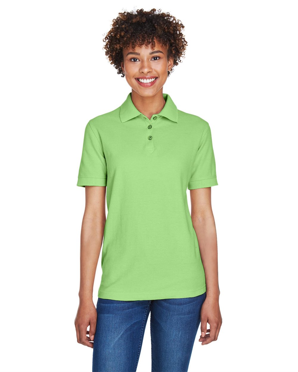 Women's Whisper Pique Polo - 8541 6