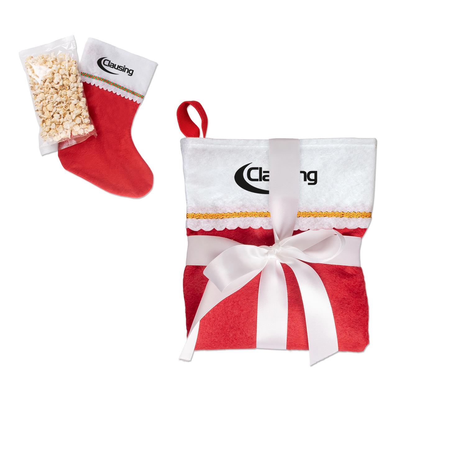 Sweet Treat Filled Christmas Stocking