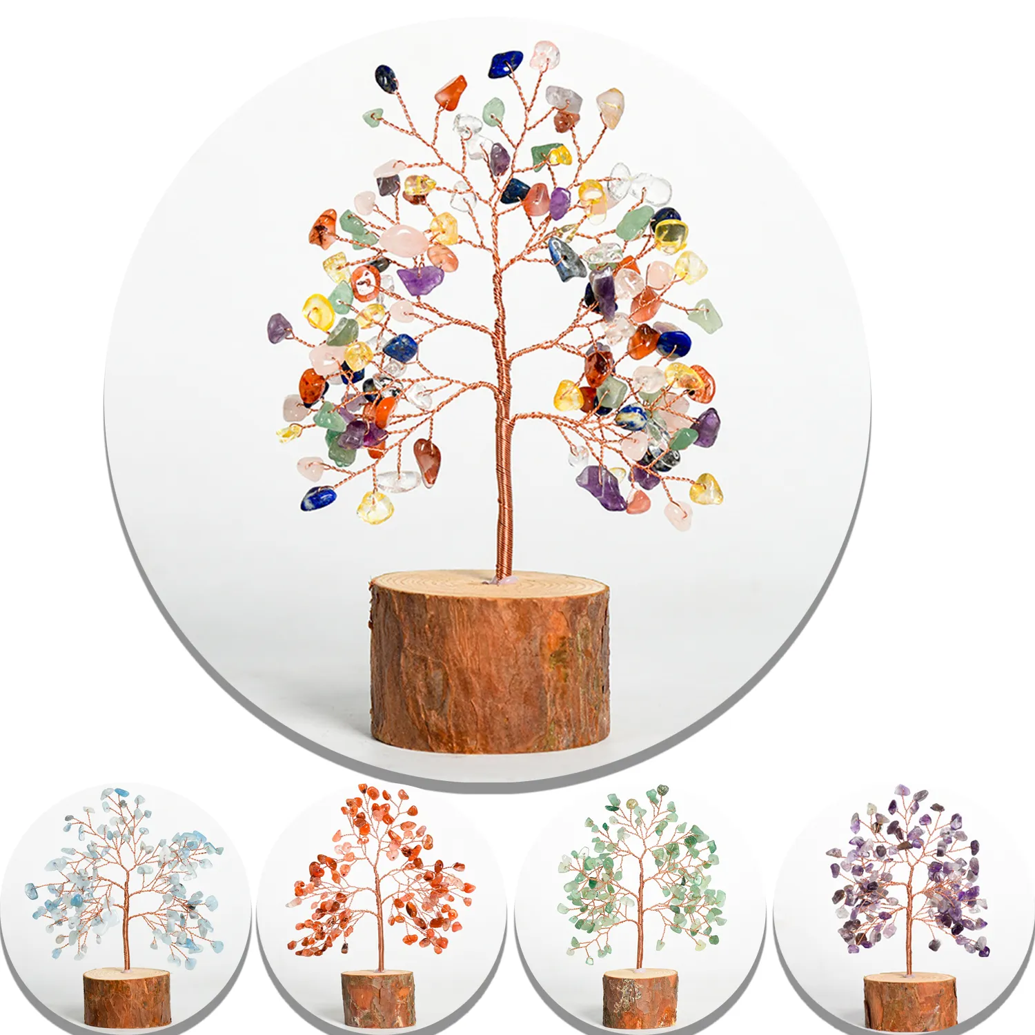 Healing Handmade Crystal Tree for Positive Energy 3