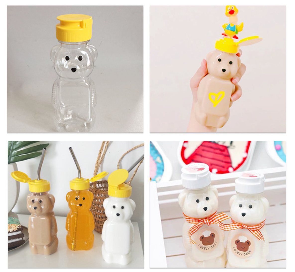 Bear Honey Bottle 4