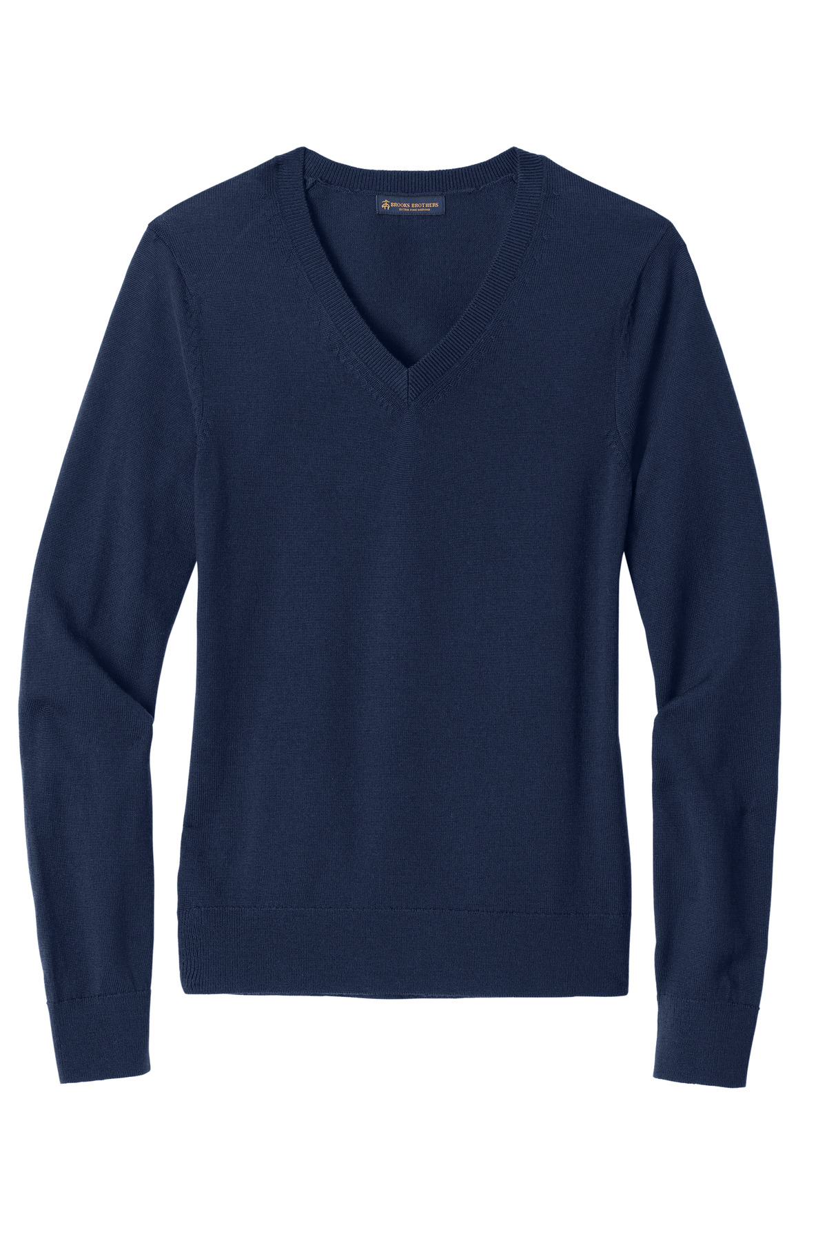 Brooks Brothers Women's Washable Merino V-Neck Sweater BB18411 10