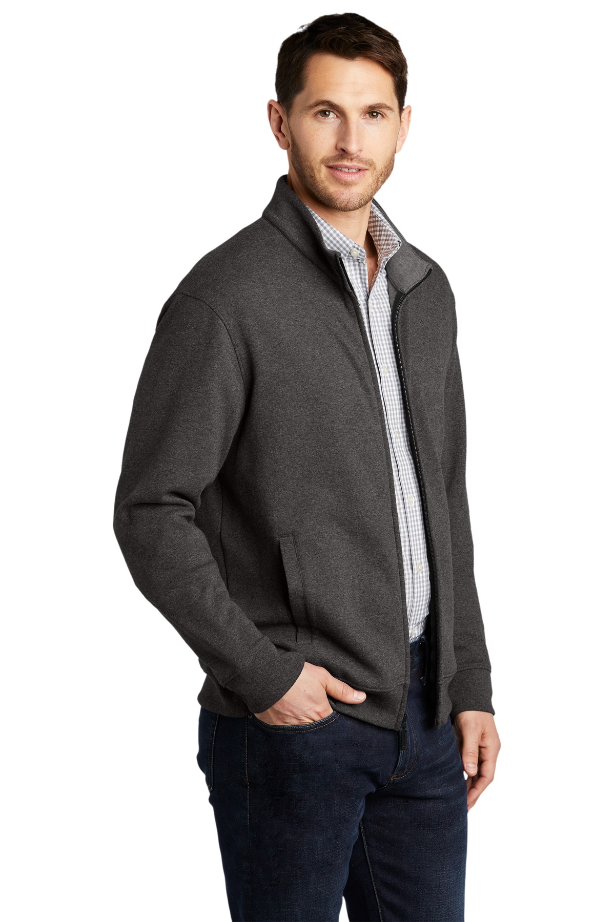Interlock Full-Zip