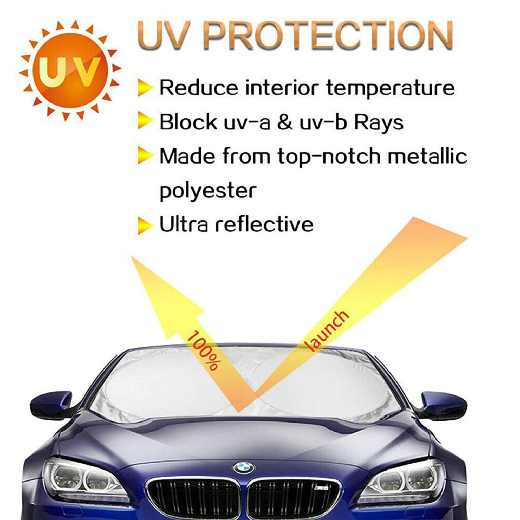 6-Piece Car Sun Shade Set 5