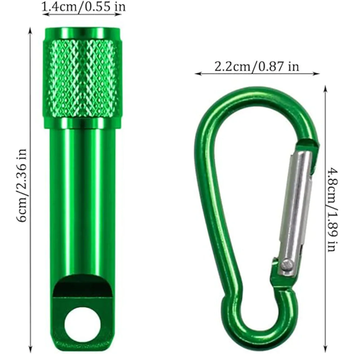 Compact And Versatile Mini LED Keychain Flashlight Torches 6