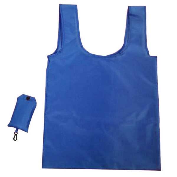 Foldable Polyester Vest Shopping Bag 1