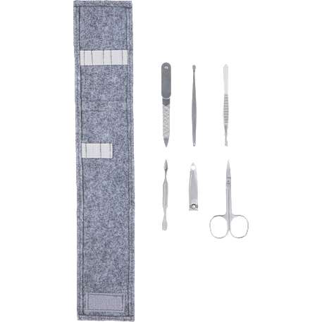 THE GOODS™ Recycled Felt 6-Piece Manicure Set 22