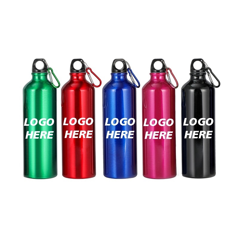 Custom 17 oz Aluminum Travel Water Bottles, custom water bottle with logo imprint 3